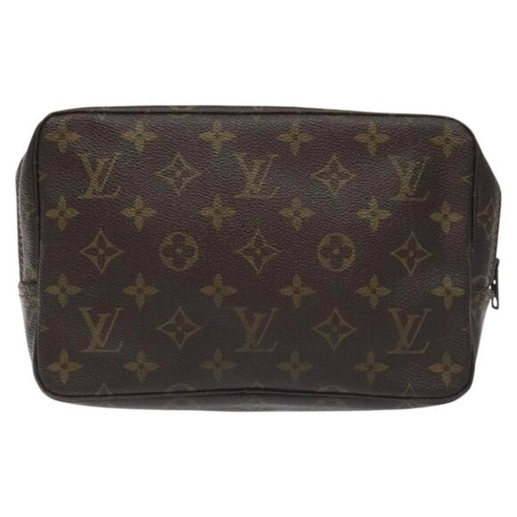 LOUIS VUITTON Monogram Trousse Toilette 23 Clutch Bag M47524 LV Auth 130426 - Picture 3 of 15